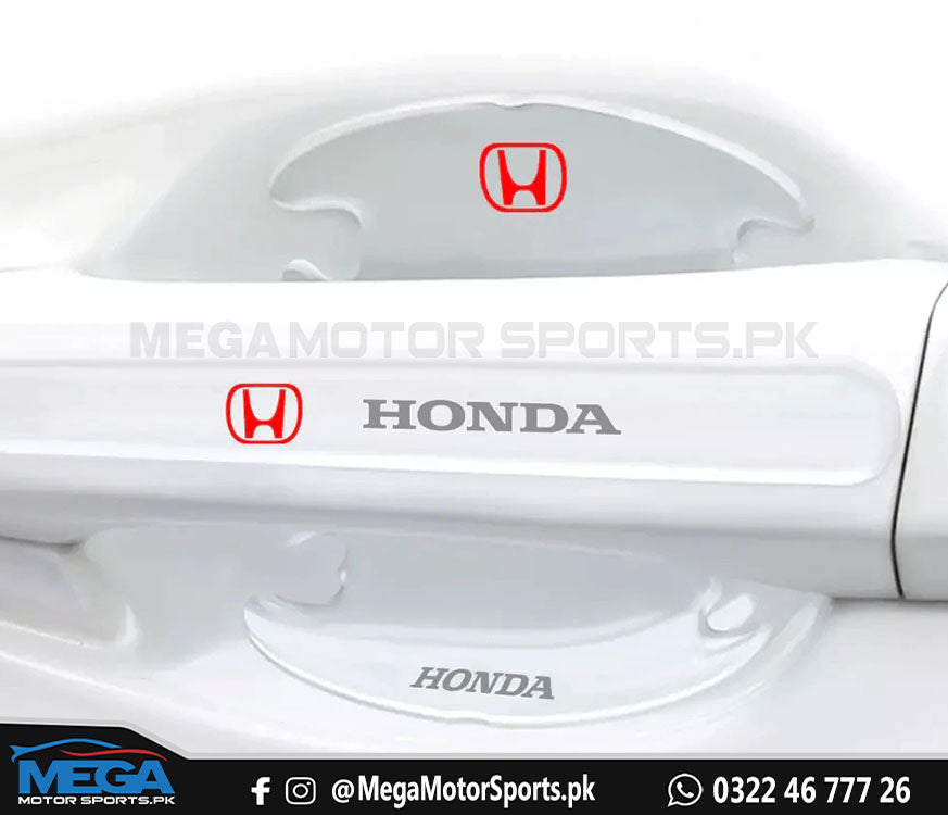 Honda Car Transparent Door Handle And Bowl Protector | Door Scratch Protector