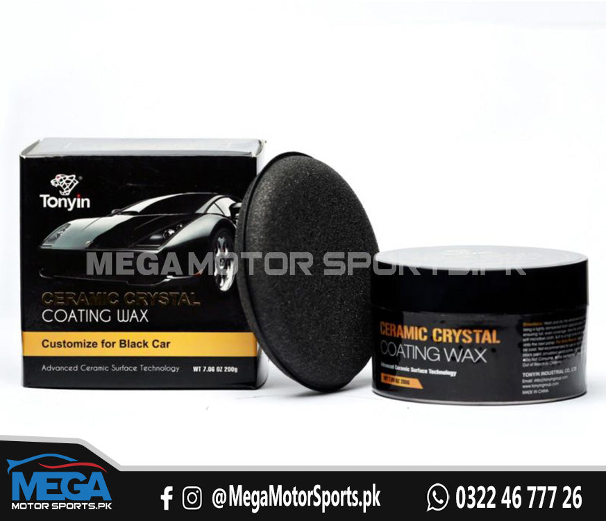 TONYIN ADVANCED CERAMIC CRYSTAL COATING WAX (Black ) 200g