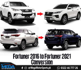 Toyota Fortuner 2016 to 2023 Sigma Facelift Conversion For 2016 2017 2018 2019 2020 2021 | Toyota Fortuner 2021 Conversion