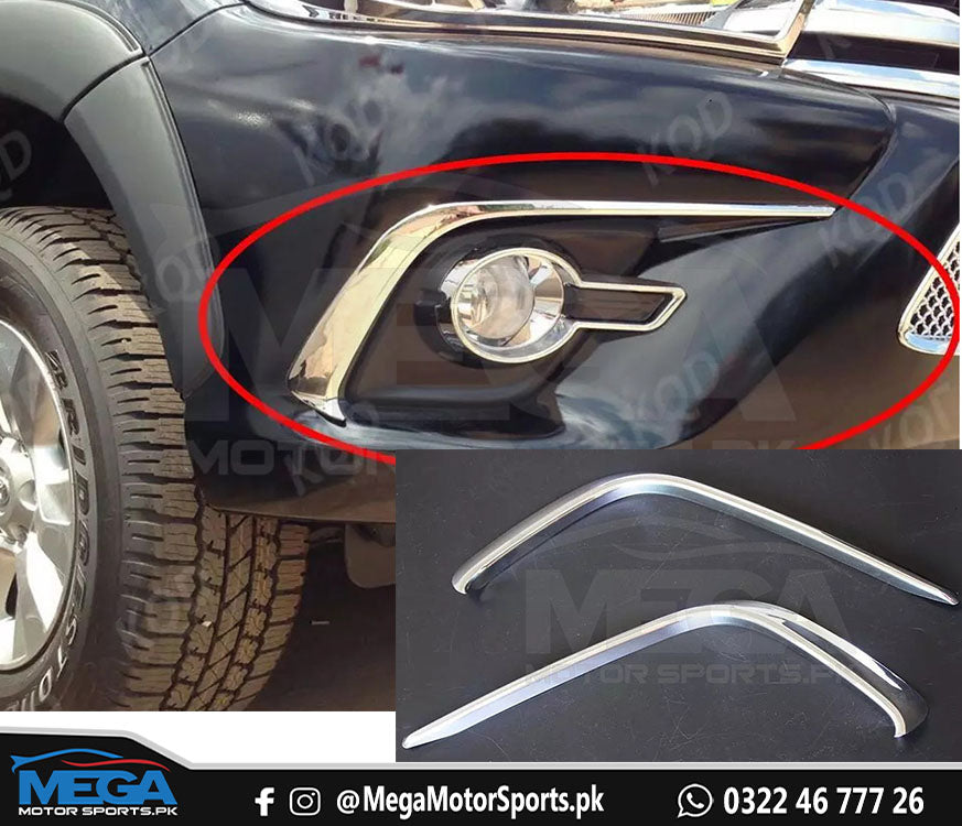 Toyota Hilux Revo Fog Lamps Chrome Trim
