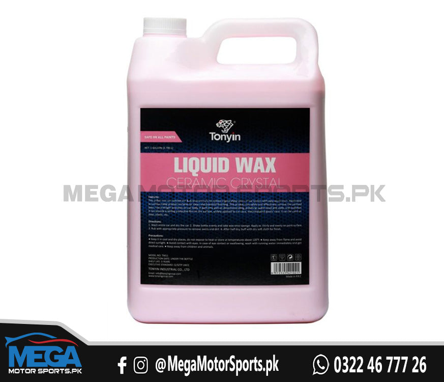 TONYIN CERAMIC CRYSTAL LIQUID WAX GALLON (3.785 L)