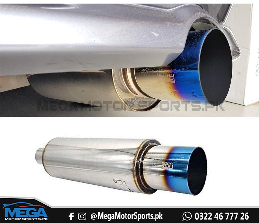 HKS HI POWER Titanium Exhaust Jasma Approved