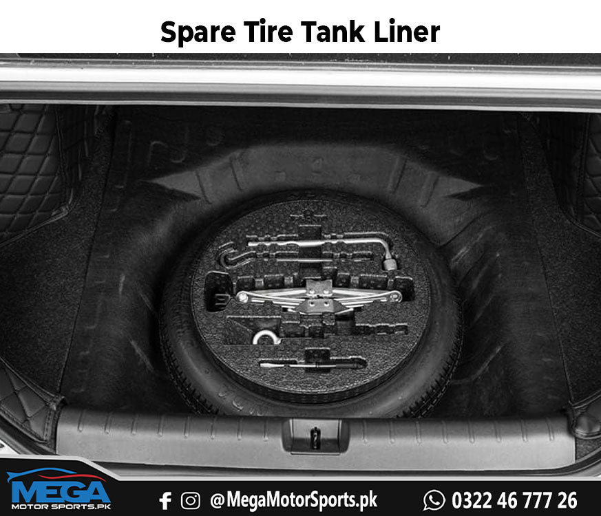 Honda Civic 2022 Spare Tire Tank Liner in Trunk For 11th Gen 2022 2023
