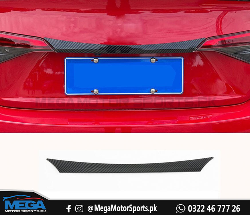 Honda Civic 2022 Carbon Fiber Taillight Garnish Trim  11th Generation Civic 2022 2023