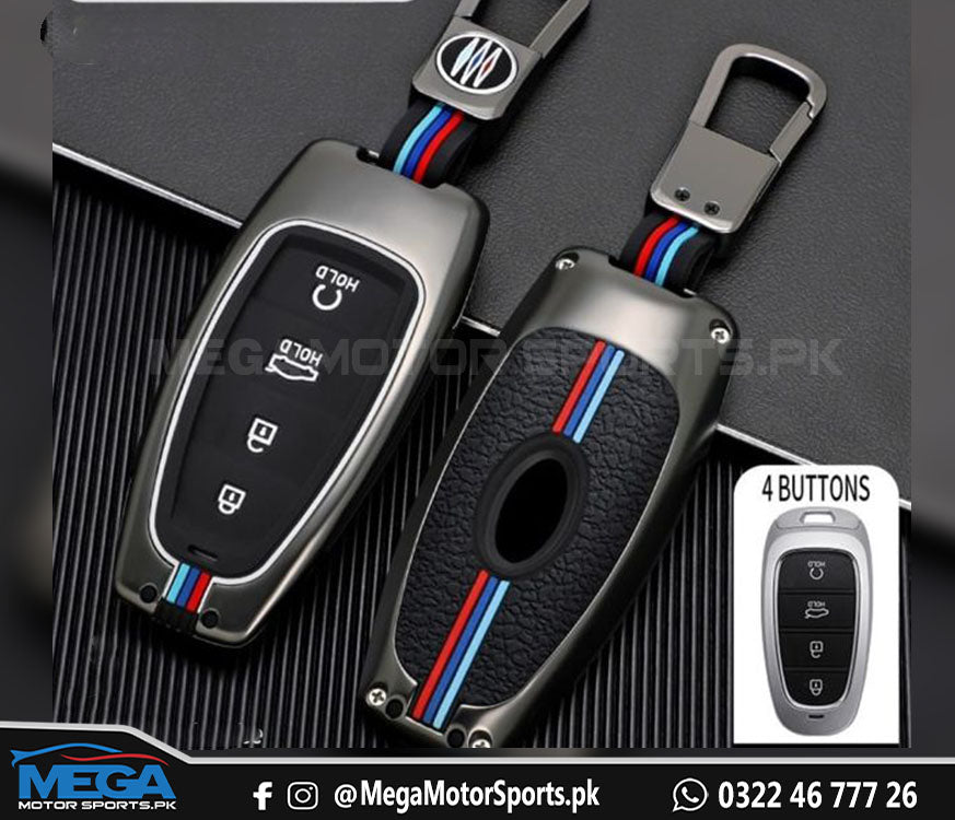Hyundai Sonata Metal Key Fob / Key Cover For 2021 - 2024