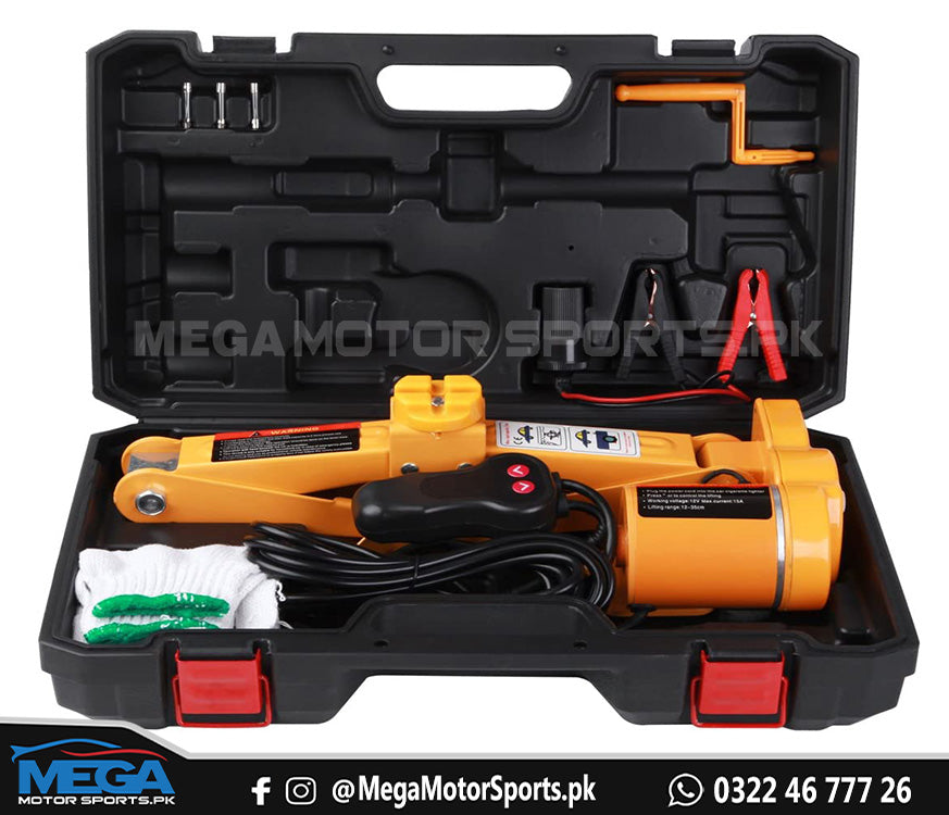 Electronic Car Jack 12v with Tool Kit- 2 Ton | Car Electric Jack Lifting