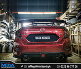 Honda Civic X Carbon Fiber Lip Diffuser - 3 Pcs - LED