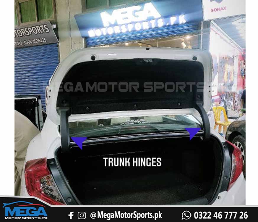 Honda Civic X OEM Trunk Hinges For Models 2016 - 2021