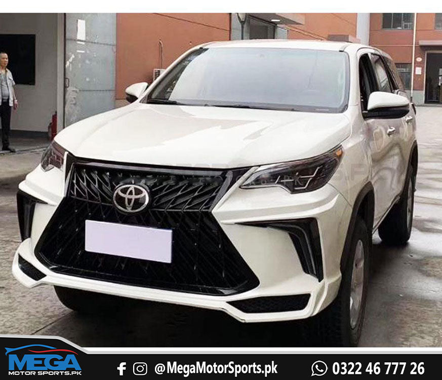 Toyota Fortuner LX570 Lexus Style NKS Body Kit (2Pcs) For 2016 - 2021