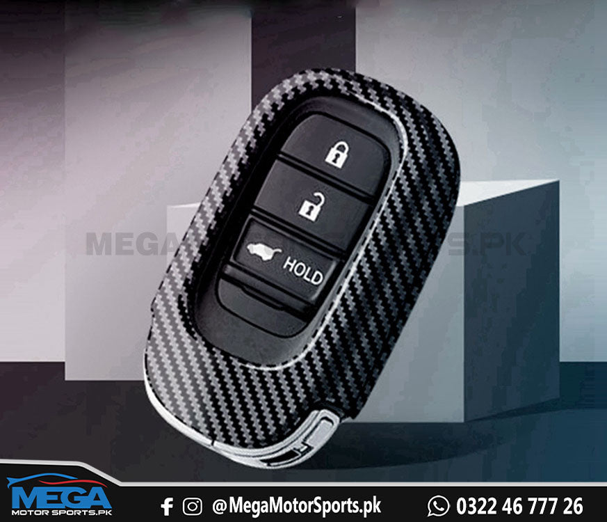 Honda HRV Vezel Carbon Fiber Key Fob / Key Cover For 2021 2022