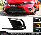 Honda Civic 2022 LED Fog Light DRLs V2 For 11th Generation 2022 2023