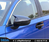Honda Civic 2022 Carbon Fiber Batman M3 Style Side Mirror Covers For 11th Generation 2022 2023