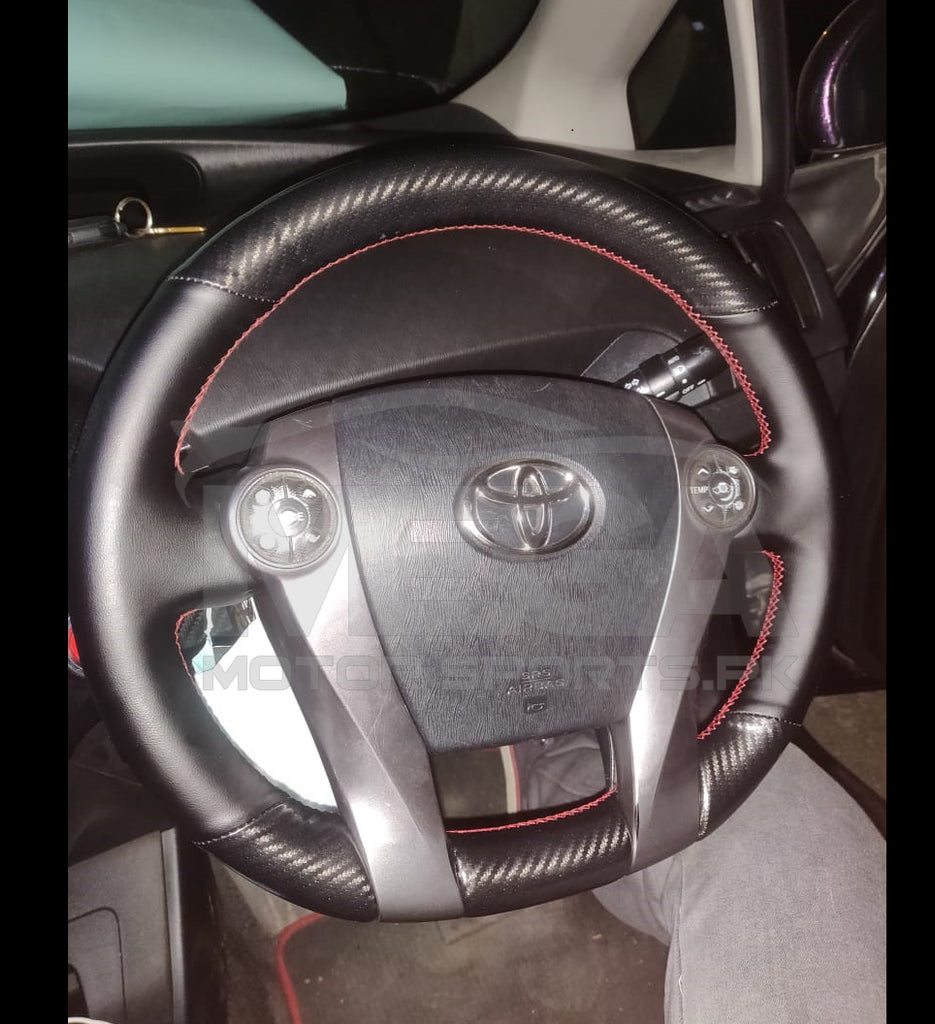 Toyota Prius OEM Carbon Fiber Steering Cover