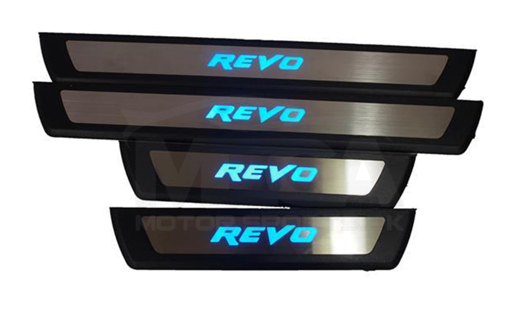 Toyota Hilux Revo LED Sill Plates V2