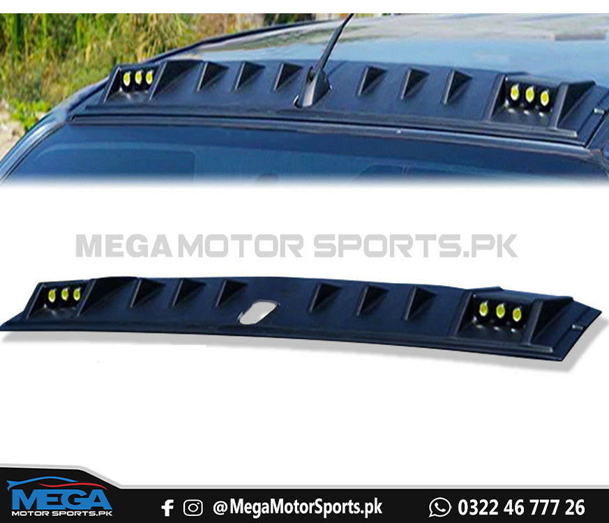 Isuzu D-Max / D Max Front Roof LED Spoiler Thailand 2018 - 2021