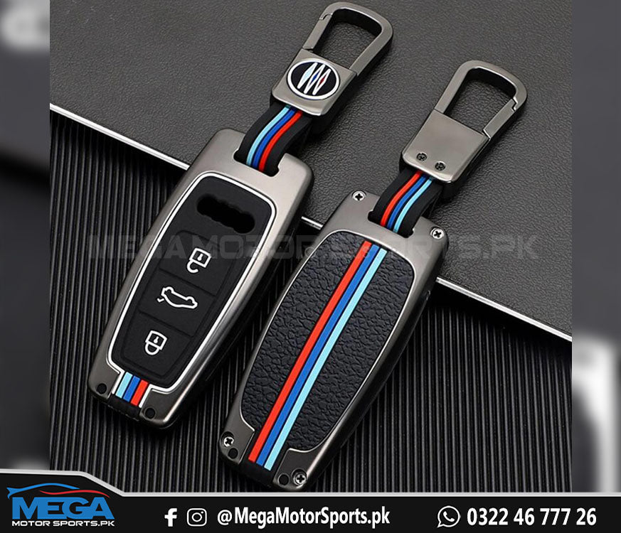 Audi A5 Button Metal Key Fob / Key Cover For 2017 2018 2019 2020