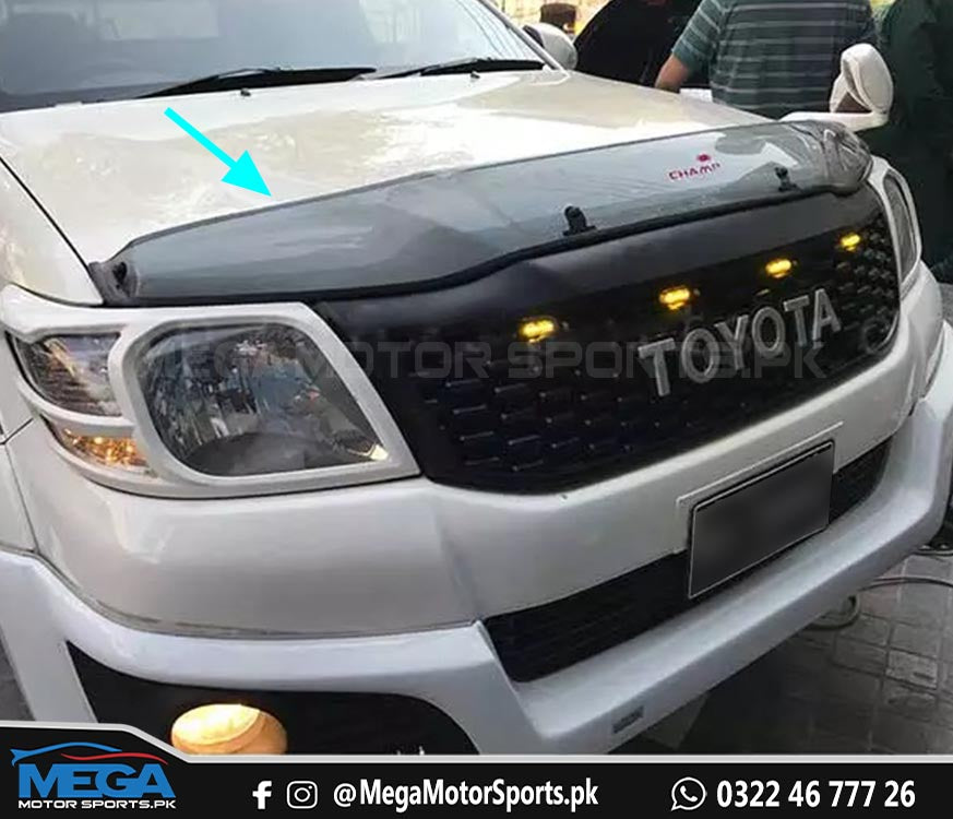 Toyota Hilux Vigo Champ Bonnet Visor For 2012 - 2016