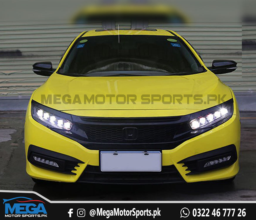 Honda Civic X Morimoto Headlights