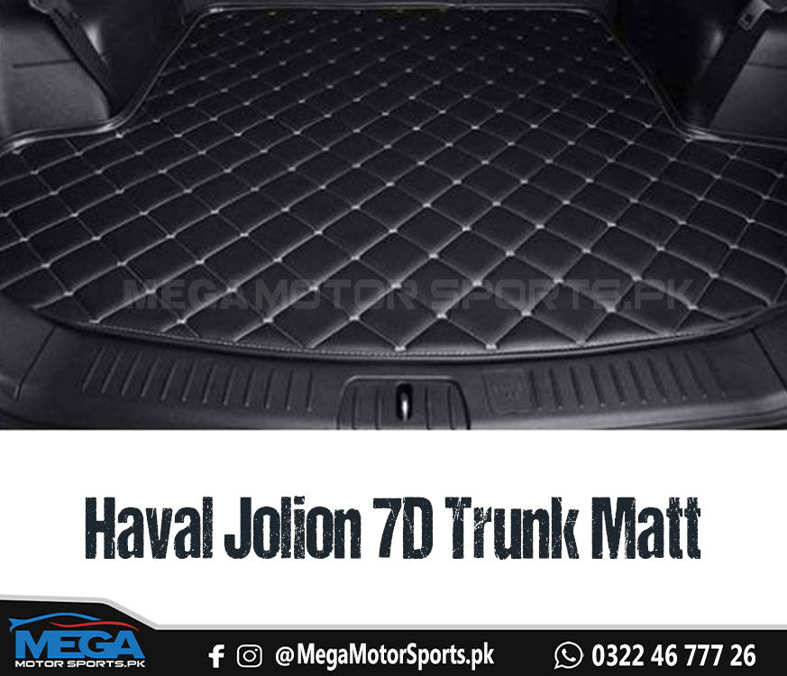 Haval Jolion Black 7D Trunk Matt For 2020 - 2025