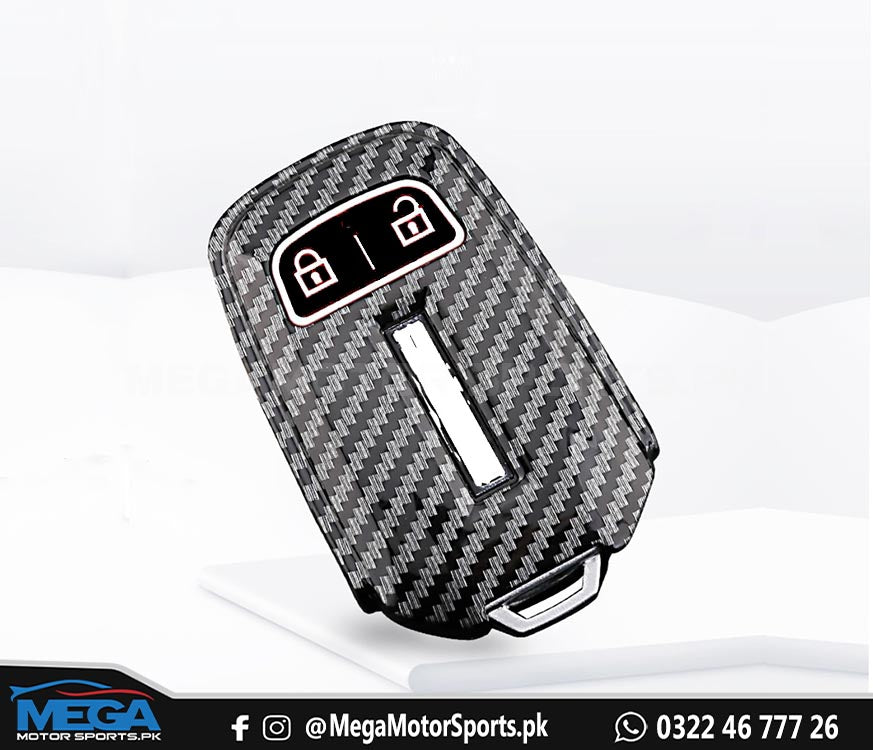 Isuzu D-max / Dmax Carbon Fiber Key Fob / Cover For 2018 2019 2020 2021