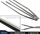 Toyota Corolla Chrome Weather Strips - Model 2014-2021