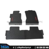 Honda Civic X PVC Rubber Floor Mat - Black