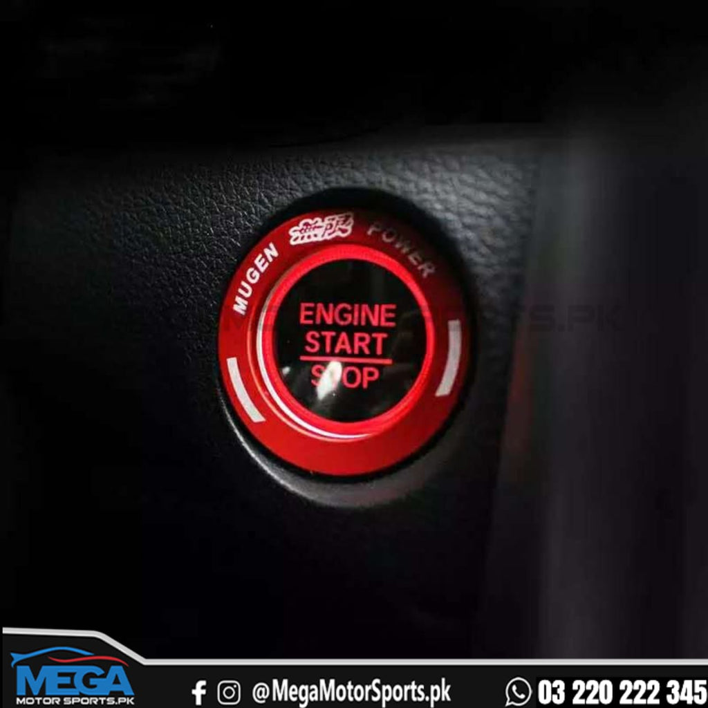 Honda Civic Push Start Red Ring Trim