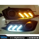 Honda Civic X Fog Lights DRL Cover Mustang Style Model 2016-2020