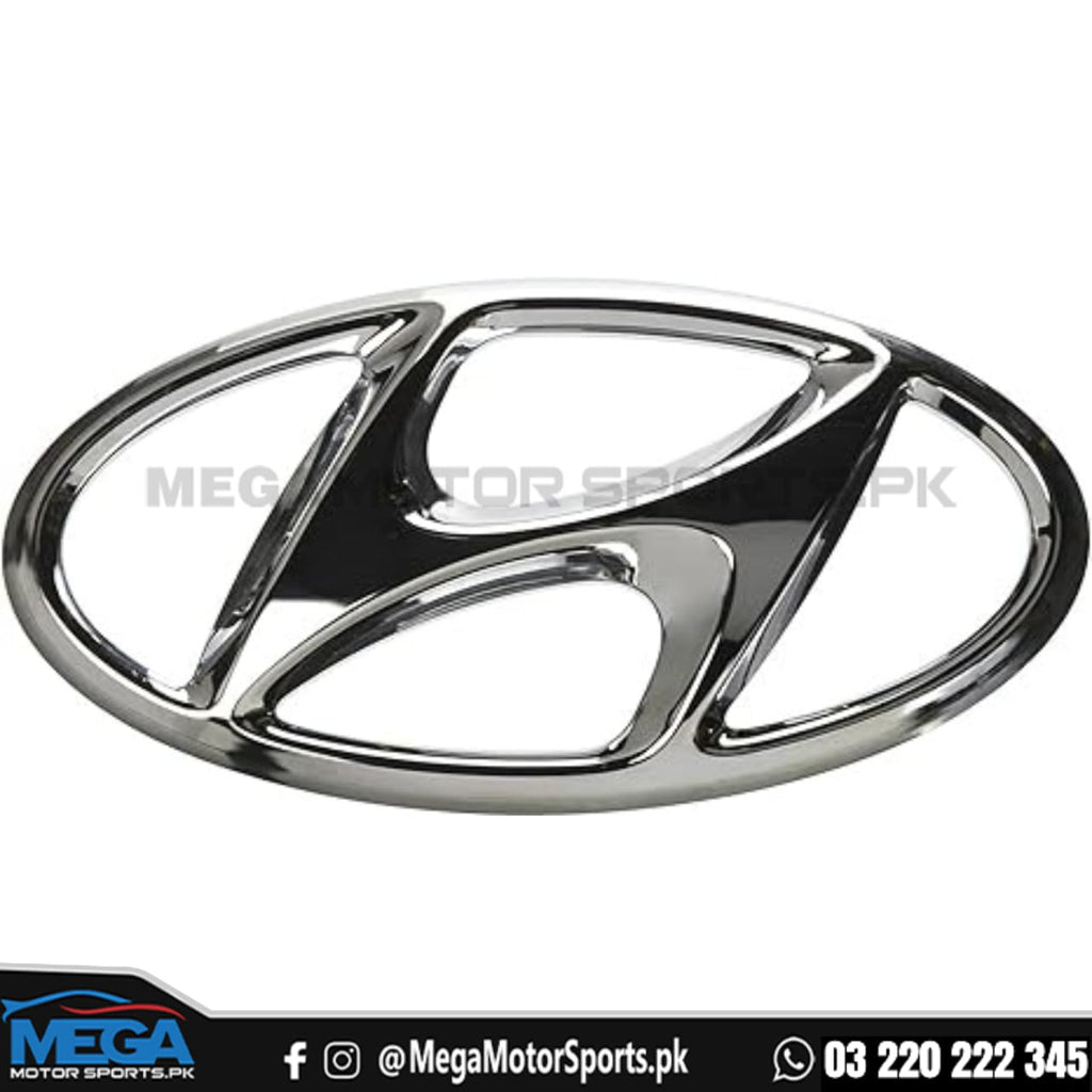 Hyundai Elantra Front Grill Logo Chrome