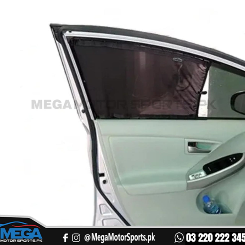 Toyota Prius Sliding Car Curtains /Sun Shades 2011 - 2015