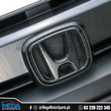 Honda Civic X Carbon Fiber Front & Rear H Logos