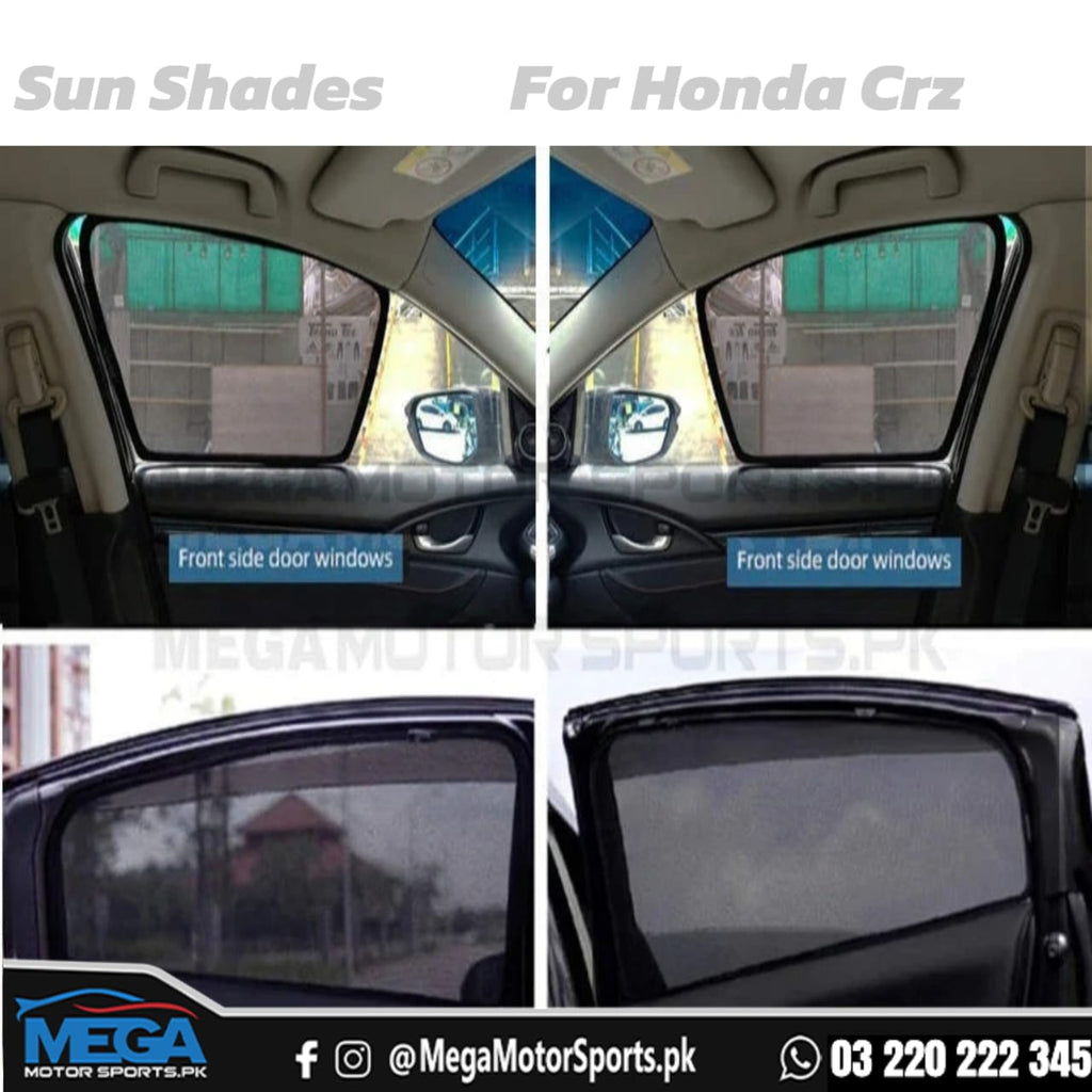 Honda CRZ Premium Quality Window Sun Shades 2010 – 2016