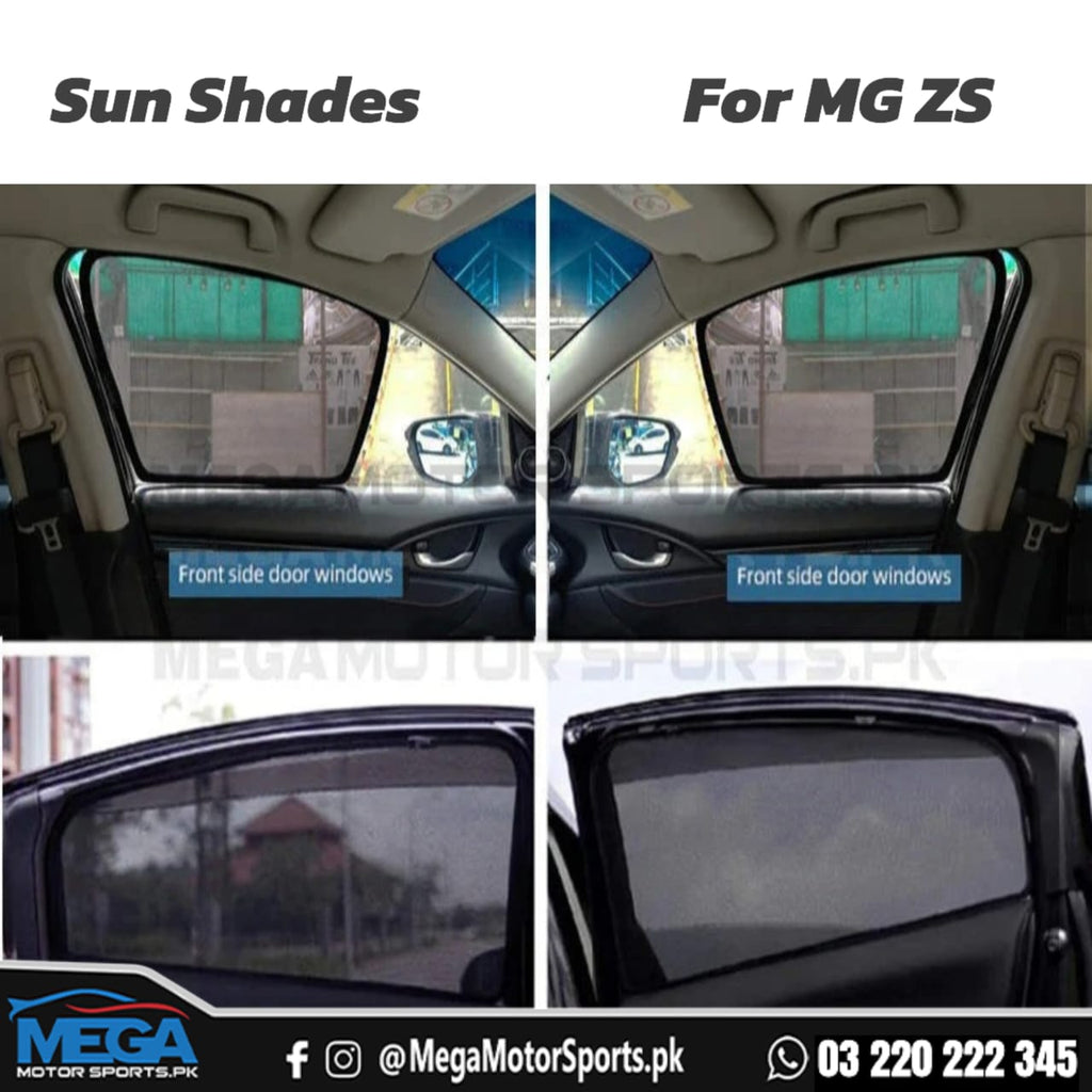 MG ZS Premium Quality Window Sun Shades 2021-2025