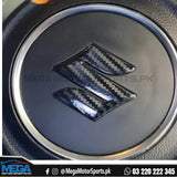 Suzuki Steering Wheel Carbon Fiber S Logo