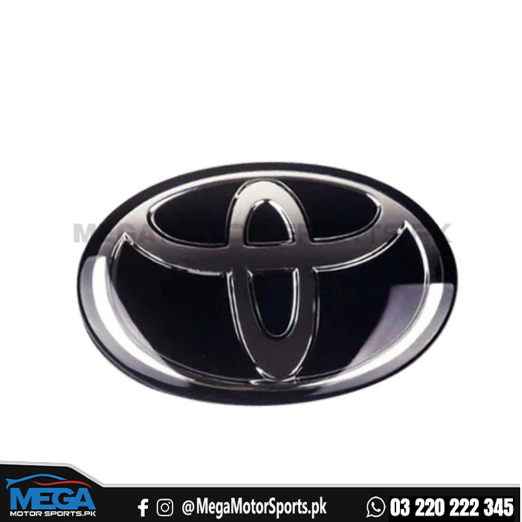 Toyota Fortuner Front Grill Premium Quality Glass Logo - Emblem - Model 2009-2021