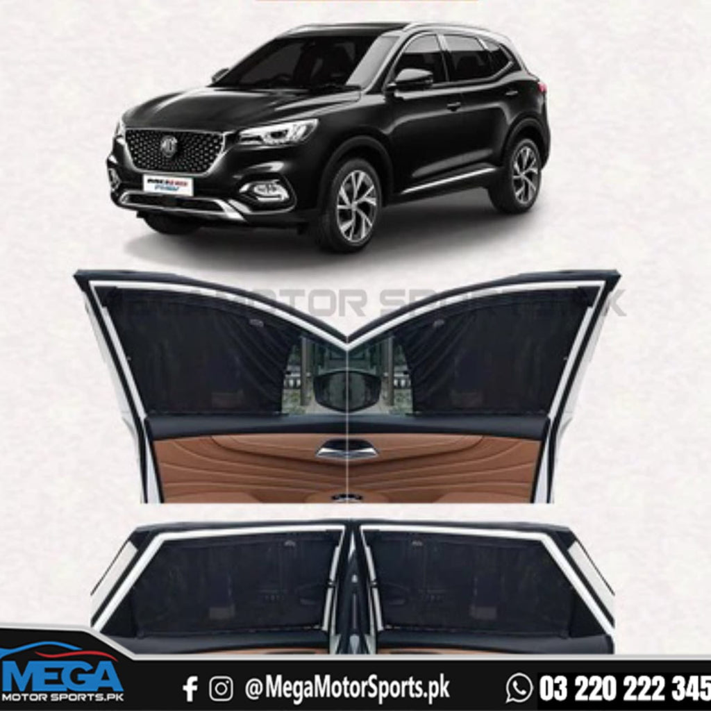 MG HS Sliding Car Curtains / Sun Shades 2021-2025