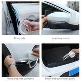 Car Door Sill Edge Protector Sticker Anti Scretch Transparent Film 50mm