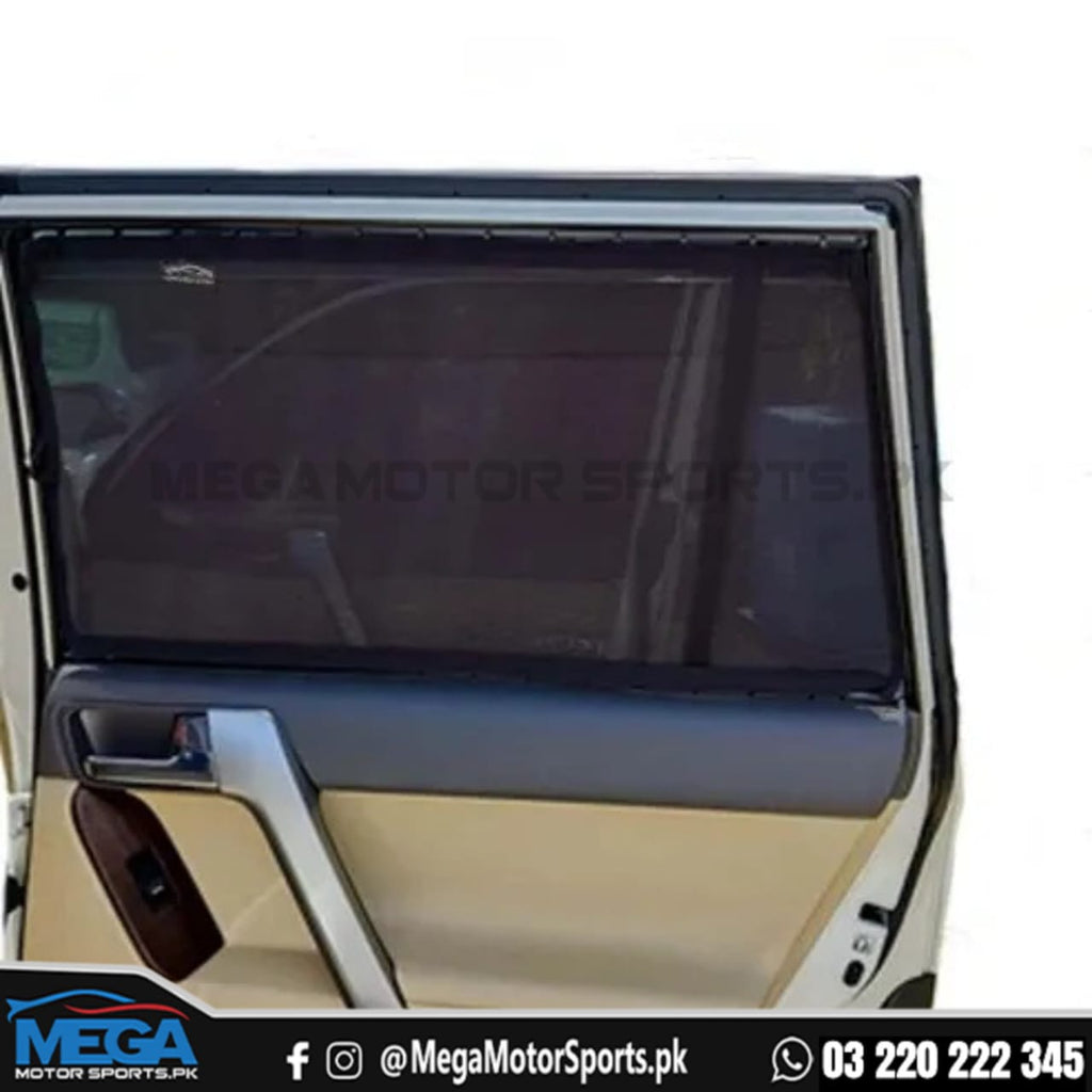 Toyota Prado J150 Sliding Car Curtains / Sun Shades 2009-2025