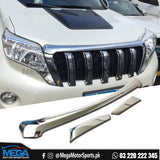 Toyota Prado FJ150 Hood Moulding Chrome 2014