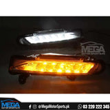 Toyota Yaris Front Bumper LED Sequential DRL Light Model 2020-2021