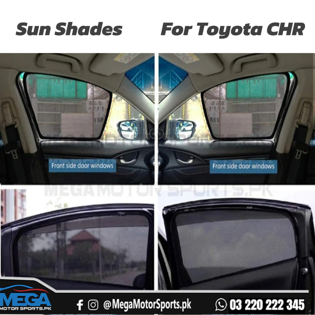 Toyota CHR Premium Quality Window Sun Shades