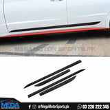 Hyundai Sonata Door Moulding Carbon Fiber 2021-2023