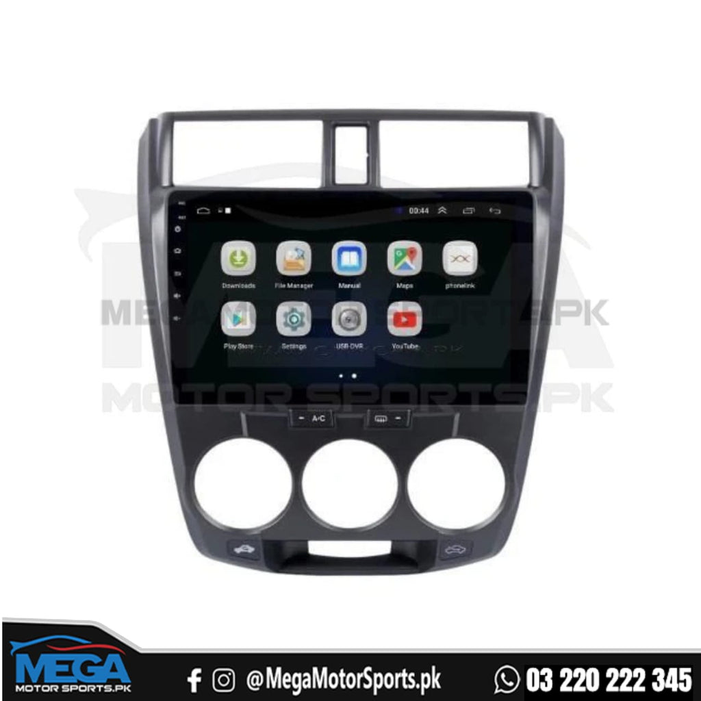 Honda City Android LCD Apple Carplay / Android Auto Panel - Silver - Model 2008-2020