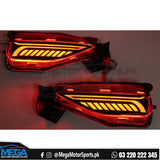 Toyota Fortuner New Style Rear Bumper Lamp - Model 2016-2020