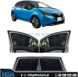 Nissan Note Sliding Car Curtains / Sun Shades 2022 - 2025