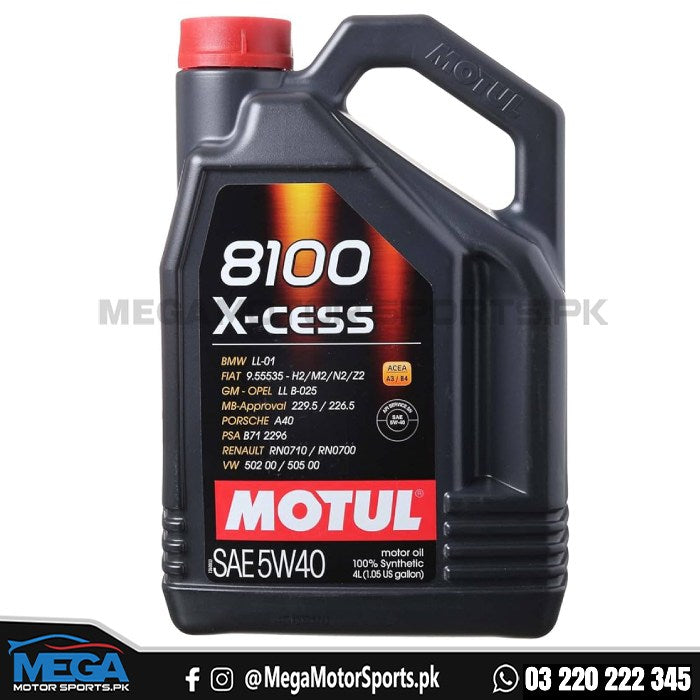 Motul X-CESS Gen2 5W-40 (4 Liter)