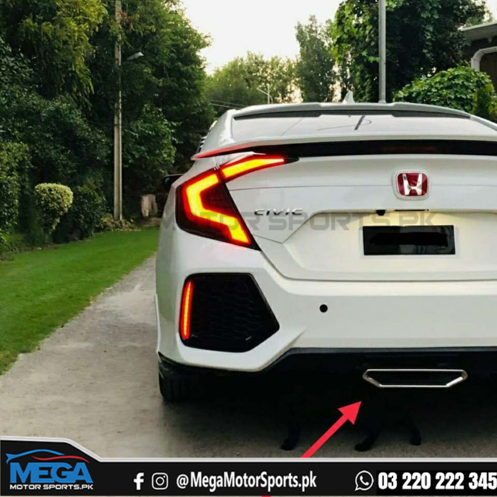 Honda Civic Si Exhaust Tips