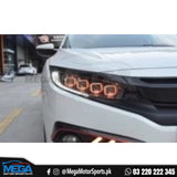 Honda Civic X Bugatti Style LED Headlights