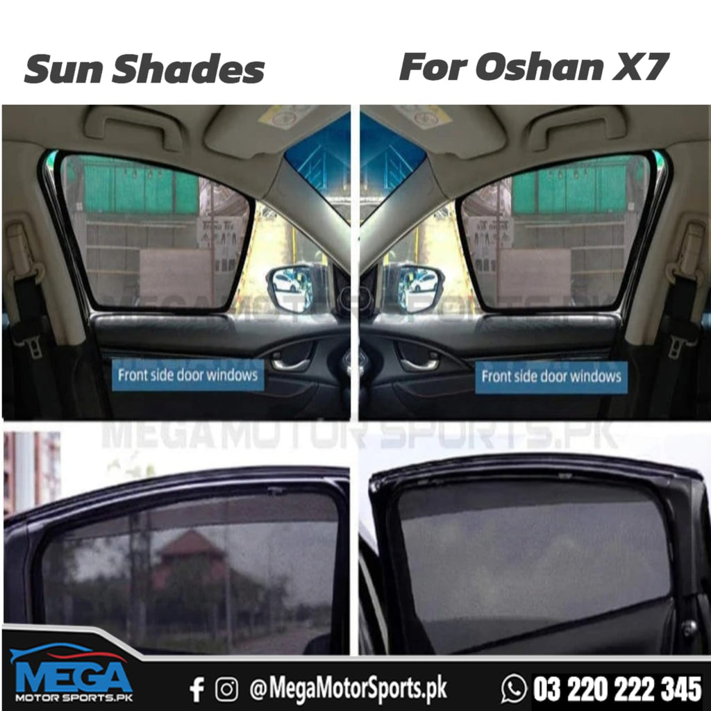 Changan Oshan X7 Premium Quality Window Sun Shades 2022-2025