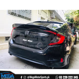 Honda Civic X Carbon Fiber DuckTail Spoiler V2 2016 - 2021